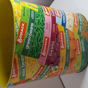 Vintage Chino Bohack Tin Pail.